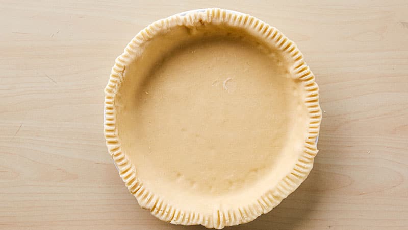 Forked or herringbone Pie Crust Edge