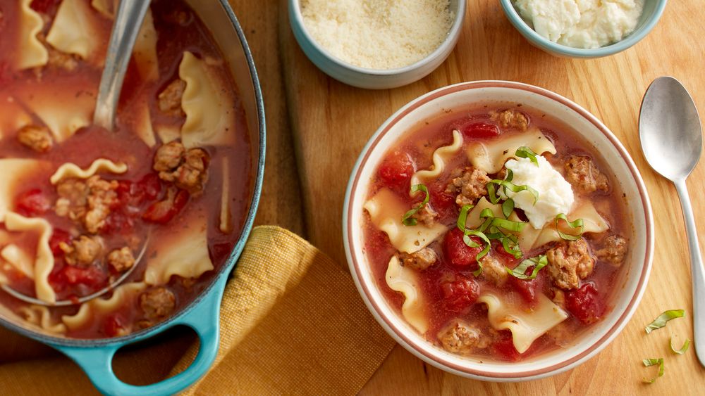 Lasagna Soup